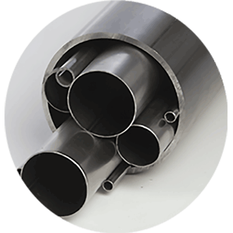 Round steel tubes in multiple diameters by PROLAMSA