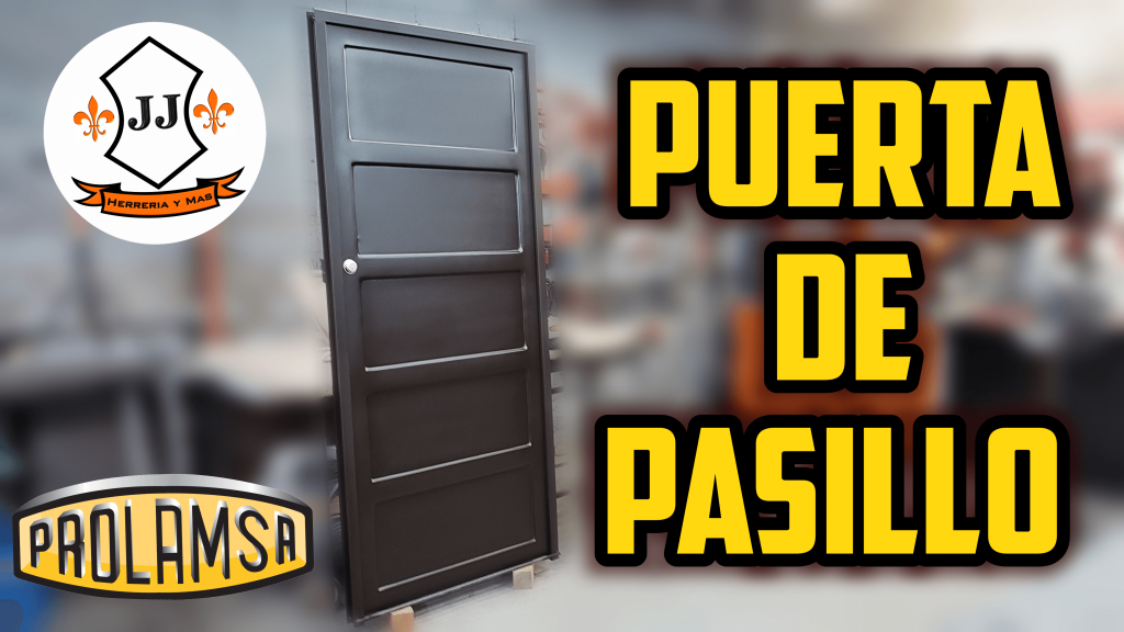 tutorial puerta de pasillo con perfiles de acero prolamsa