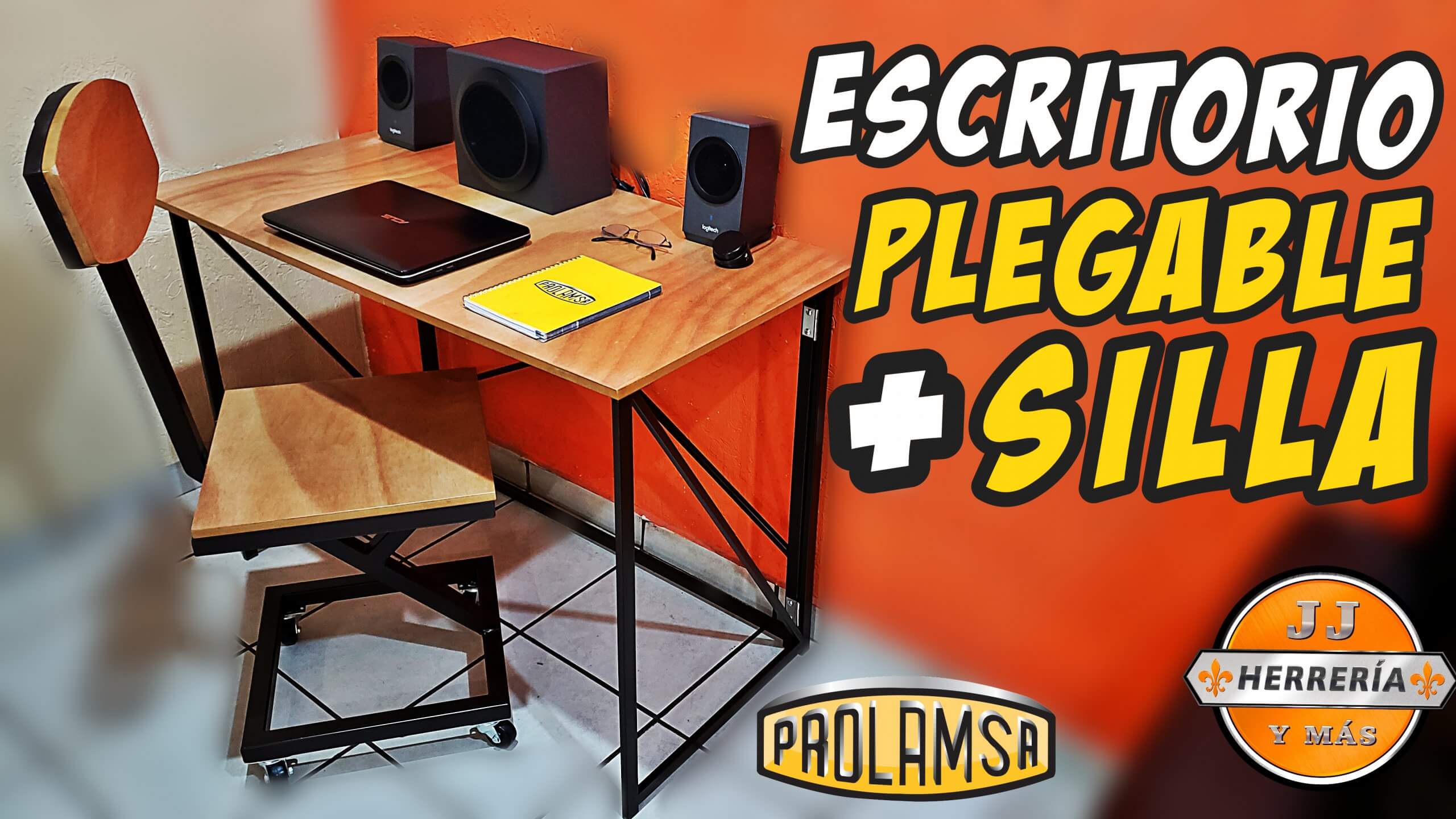 tutorial de escritorio plegable con perfiles de acero prolamsa