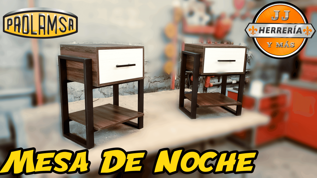 tutorial mesa de noche de herrería con perfiles de acero prolamsa